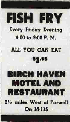Birch Haven Motel - September 1970 Ad (newer photo)